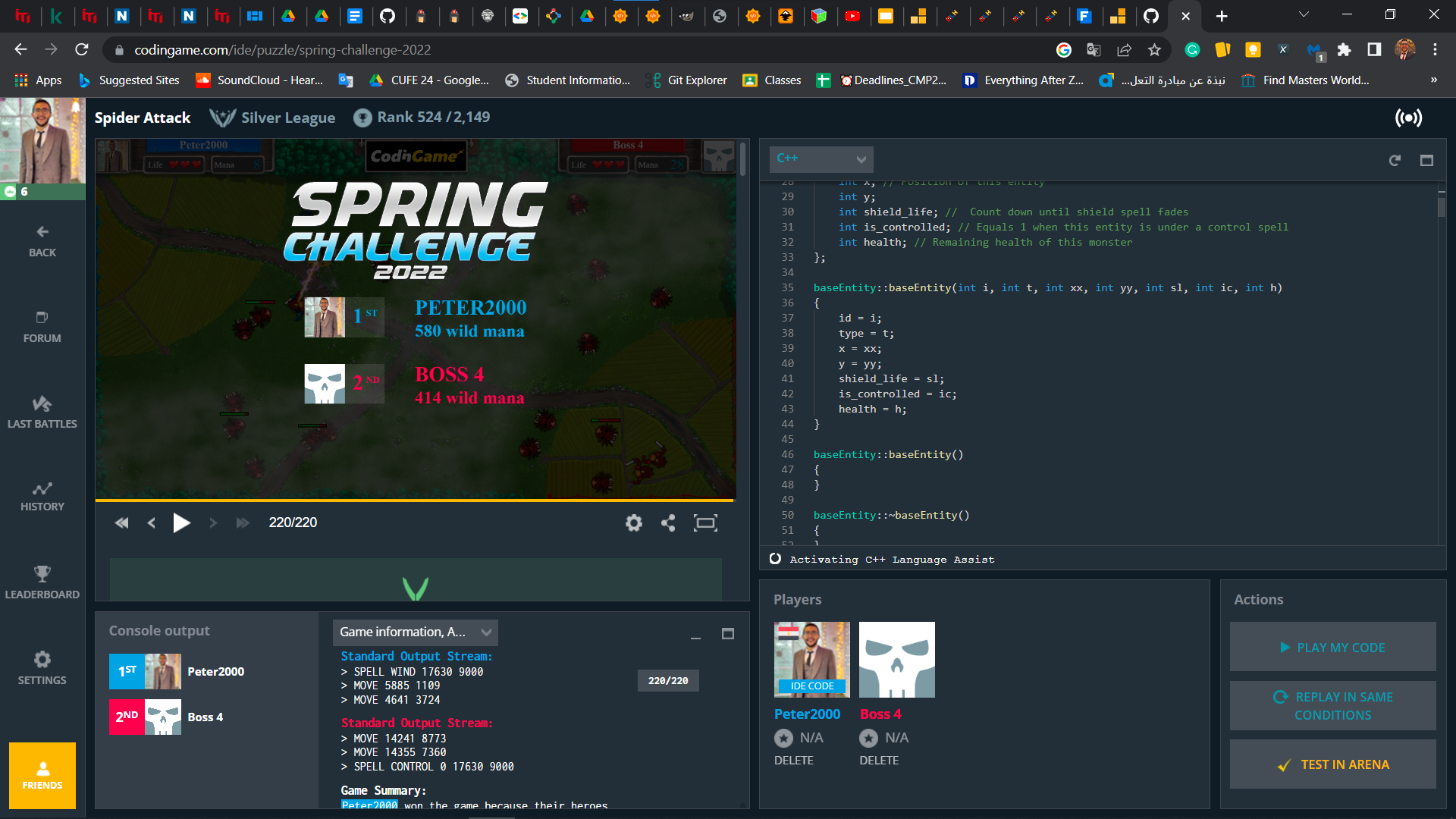 GitHub - EngPeterAtef/Spider-Attack-coding-game: It's a problem solving ...