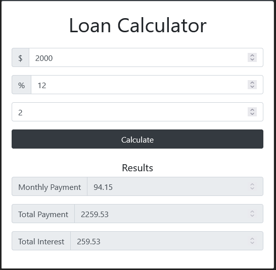 GitHub - lankin-0/loan_calculator: Loan Calculator with JavaScript