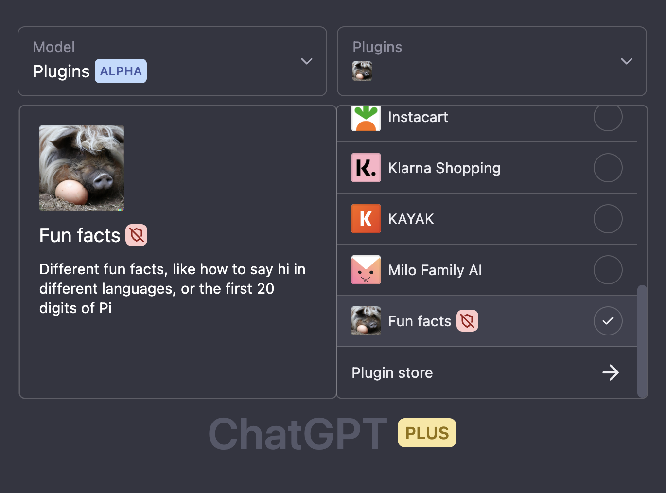 GitHub Pisush chatGPT plugin template For Gophers