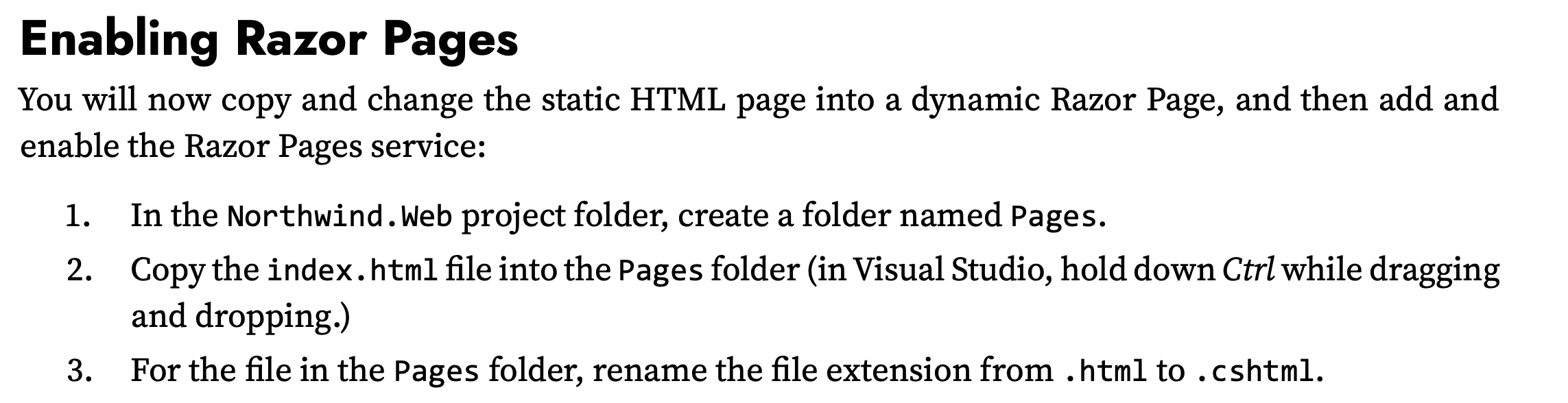 Addin `Model` into the Razor page cause error · Issue 82 · markjprice