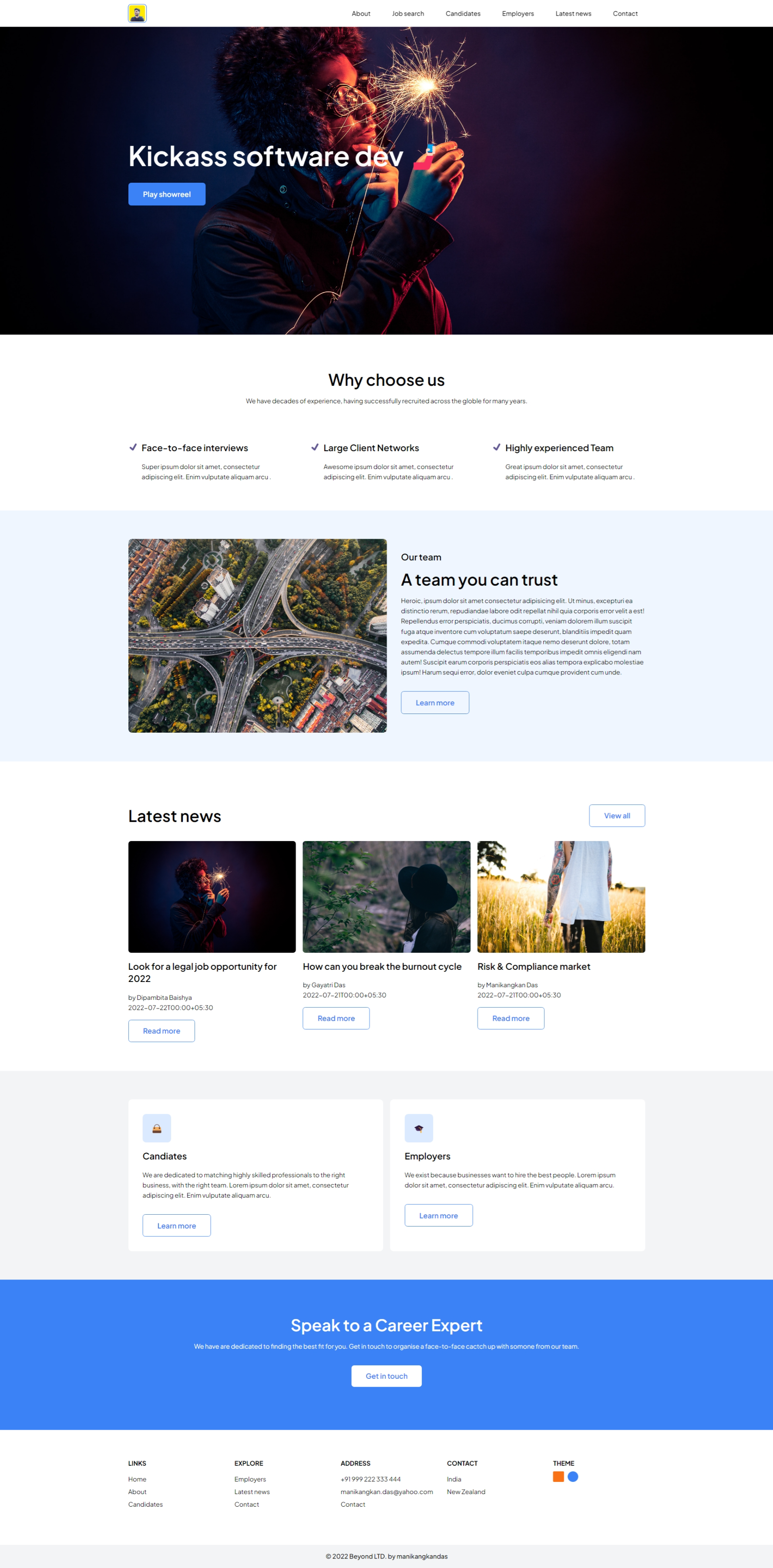GitHub - manikangkan/react-contentful: React + Contentful site 🫠