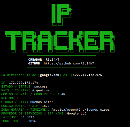 GitHub - nurulislamdev/IP-TRACKER-2: Rastreador de direcciones IP / URL