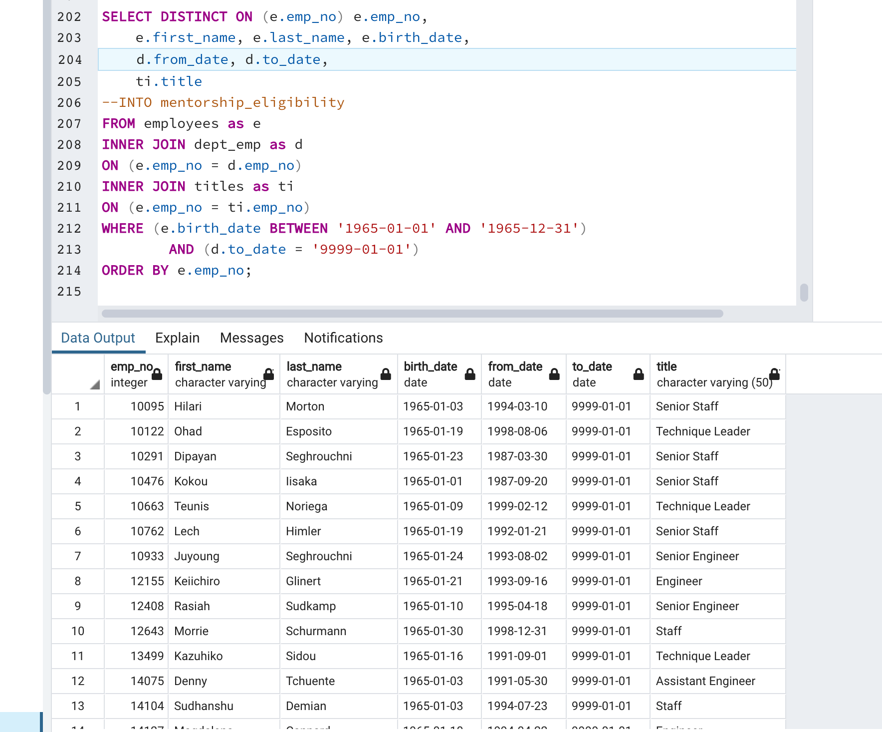 GitHub - ramya-ramamur/Pewlett-Hackard-Analysis: Database analysis ...