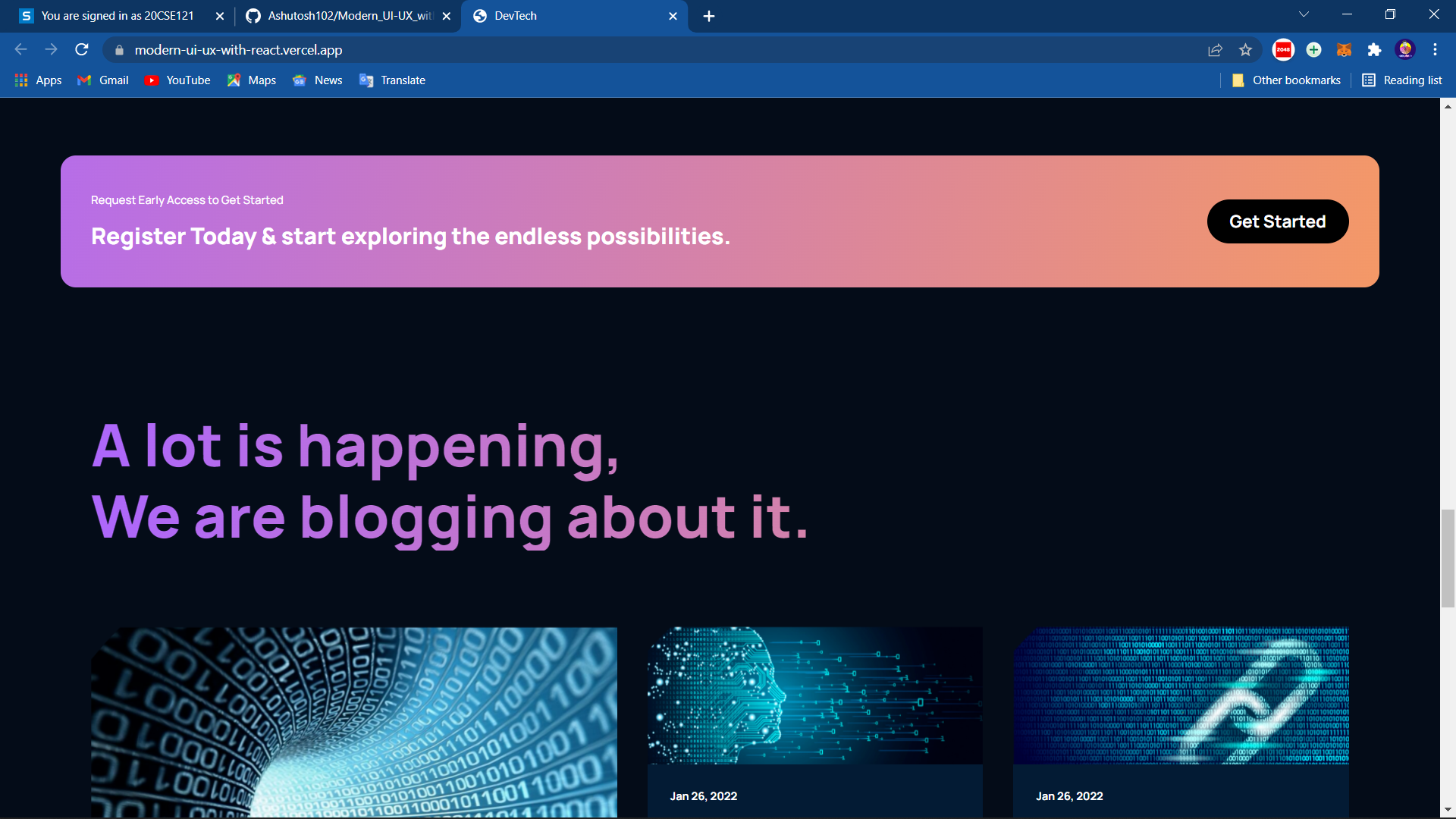 GitHub - Ashutosh102/Modern_UI-UX_with_react: A modern UI/UX site with ...
