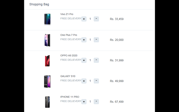 GitHub - mansiiwairkar/Mobile-Shopping-Website: Mobile Shopping Website ...