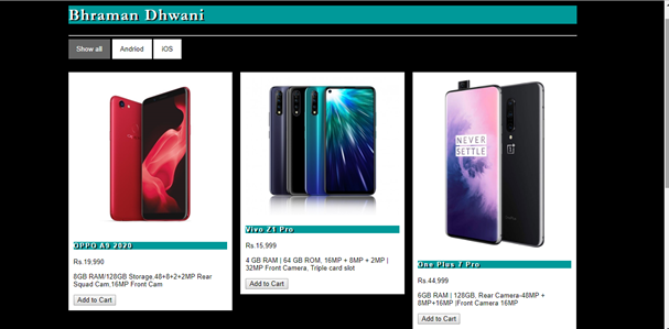 GitHub - mansiiwairkar/Mobile-Shopping-Website: Mobile Shopping Website ...