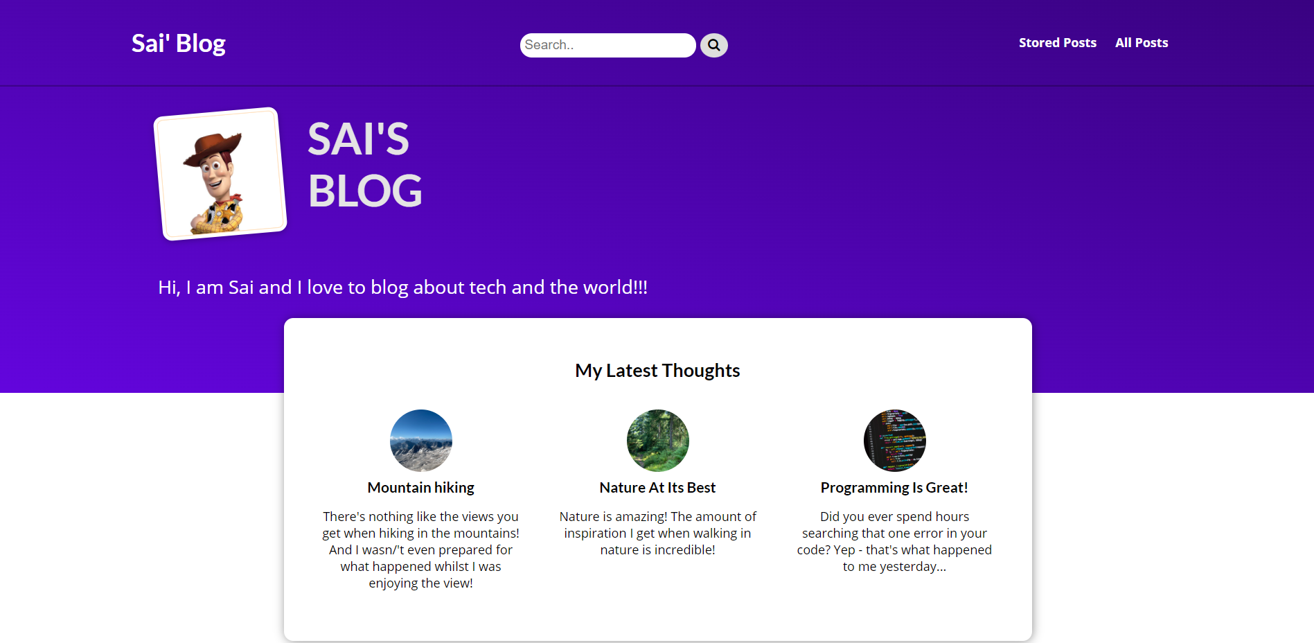 GitHub - Sai-T-Krishna/DjangoBlog: A Simple Blog application built with ...
