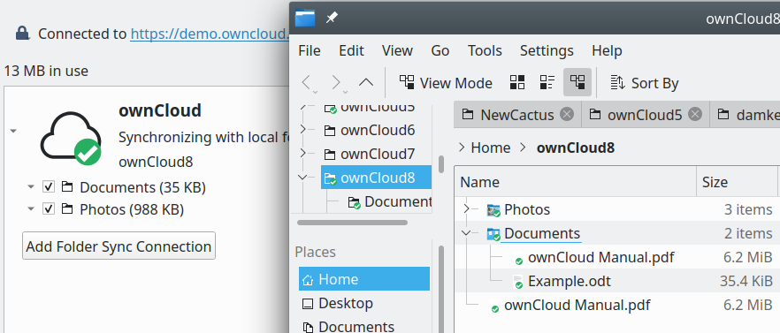 [QA] Folder size not updated on account view · Issue #8710 · owncloud ...