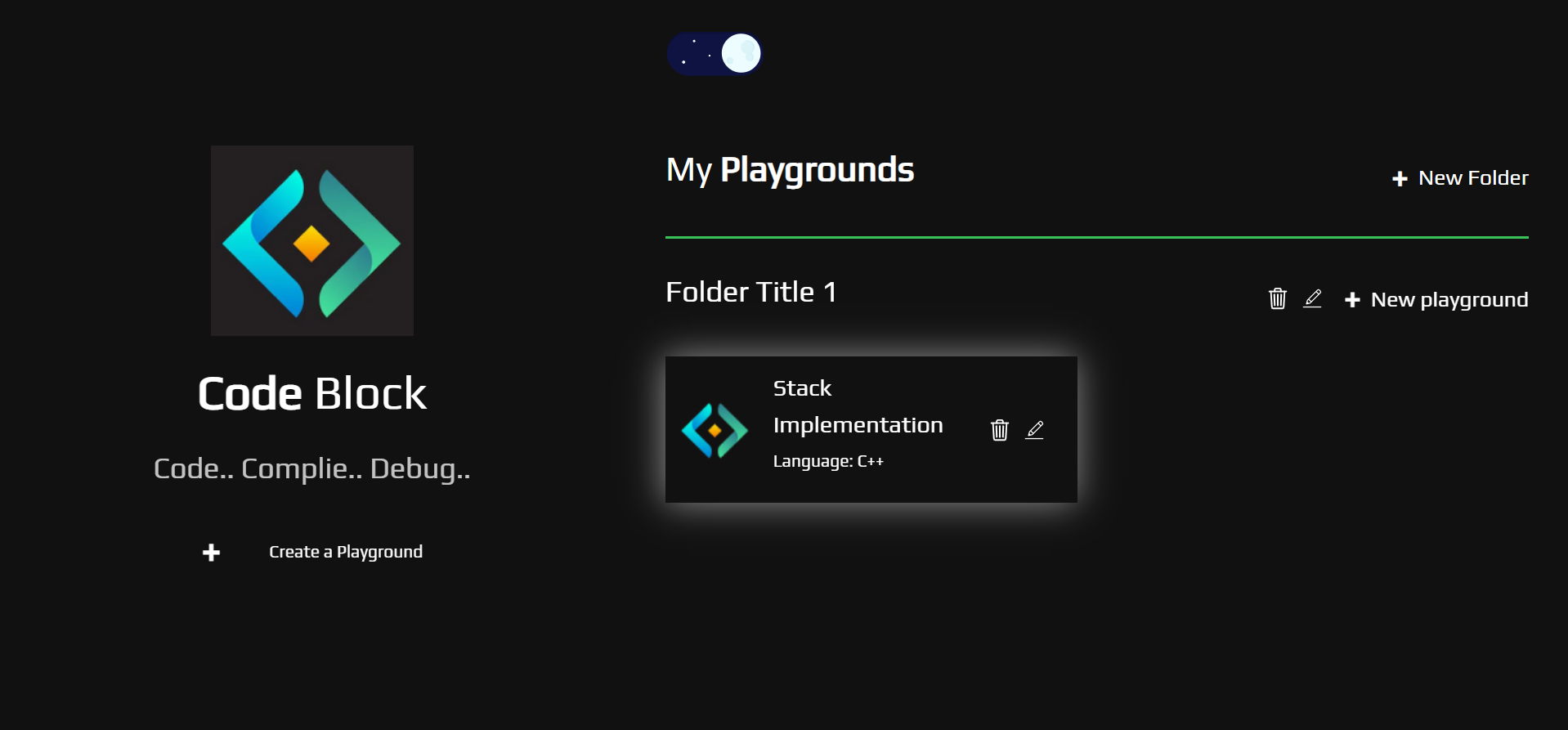 github languageplayground Images High Quality Grahic GitHub - Richa299/Code-Block: A dynamic website which allows user to ...