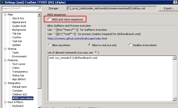 cmder-setting-feat-ansi_exec