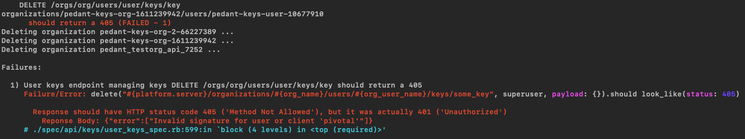 API Endpoint "keys" delete method not allowed (405) · Issue #1471 ...
