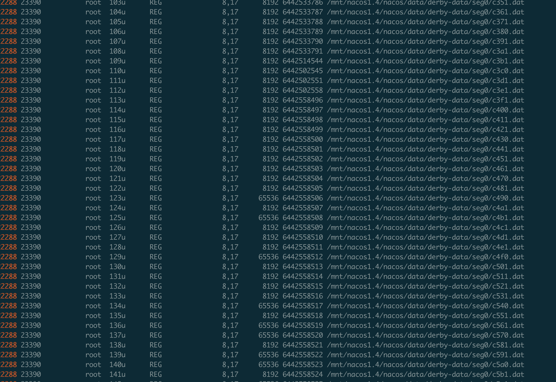 nacoa 在Linux打开过多文件句柄数 · Issue #4490 · alibaba/nacos · GitHub