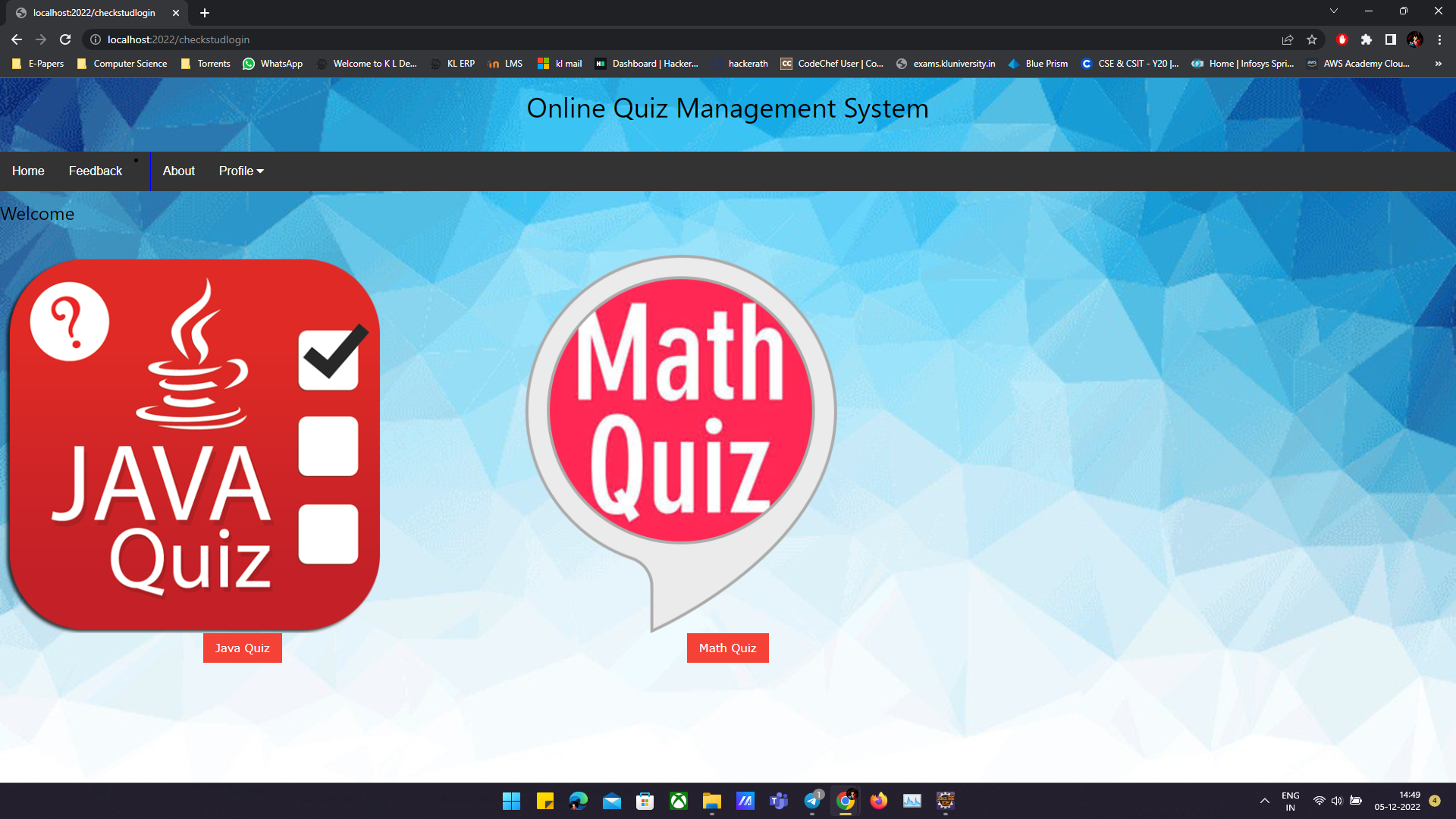 GitHub - 2000030136/Online-Quiz-Management-System-SDP3-