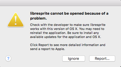 Build instructions are for macOS 10.11 but something requires version ...