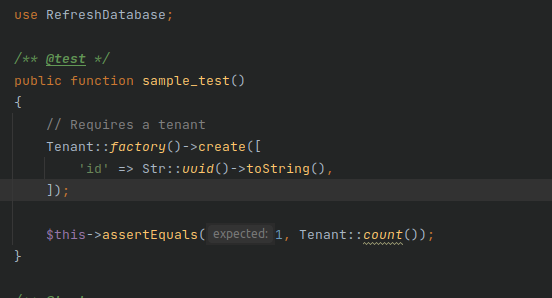 Testing with Tenants · Issue #867 · archtechx/tenancy · GitHub