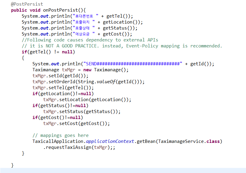 GitHub - tommybee-dev/taxi-guide: One of my Micro service example like ...