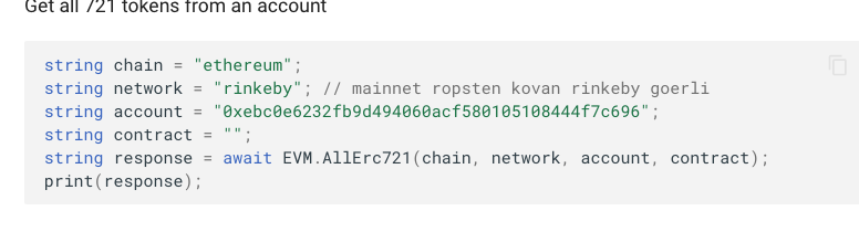 NFTs not showing.All ERC 721 · Issue #155 · ChainSafe/web3.unity · GitHub