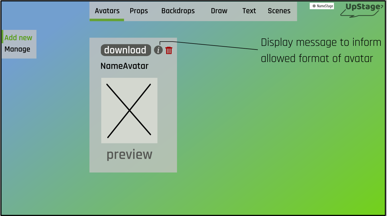 Wireframes · Issue #64 · upstage-org/upstage · GitHub