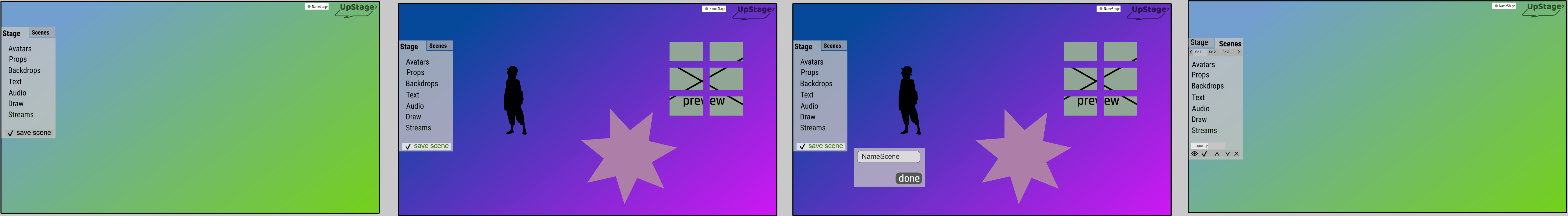 Wireframes · Issue #64 · upstage-org/upstage · GitHub