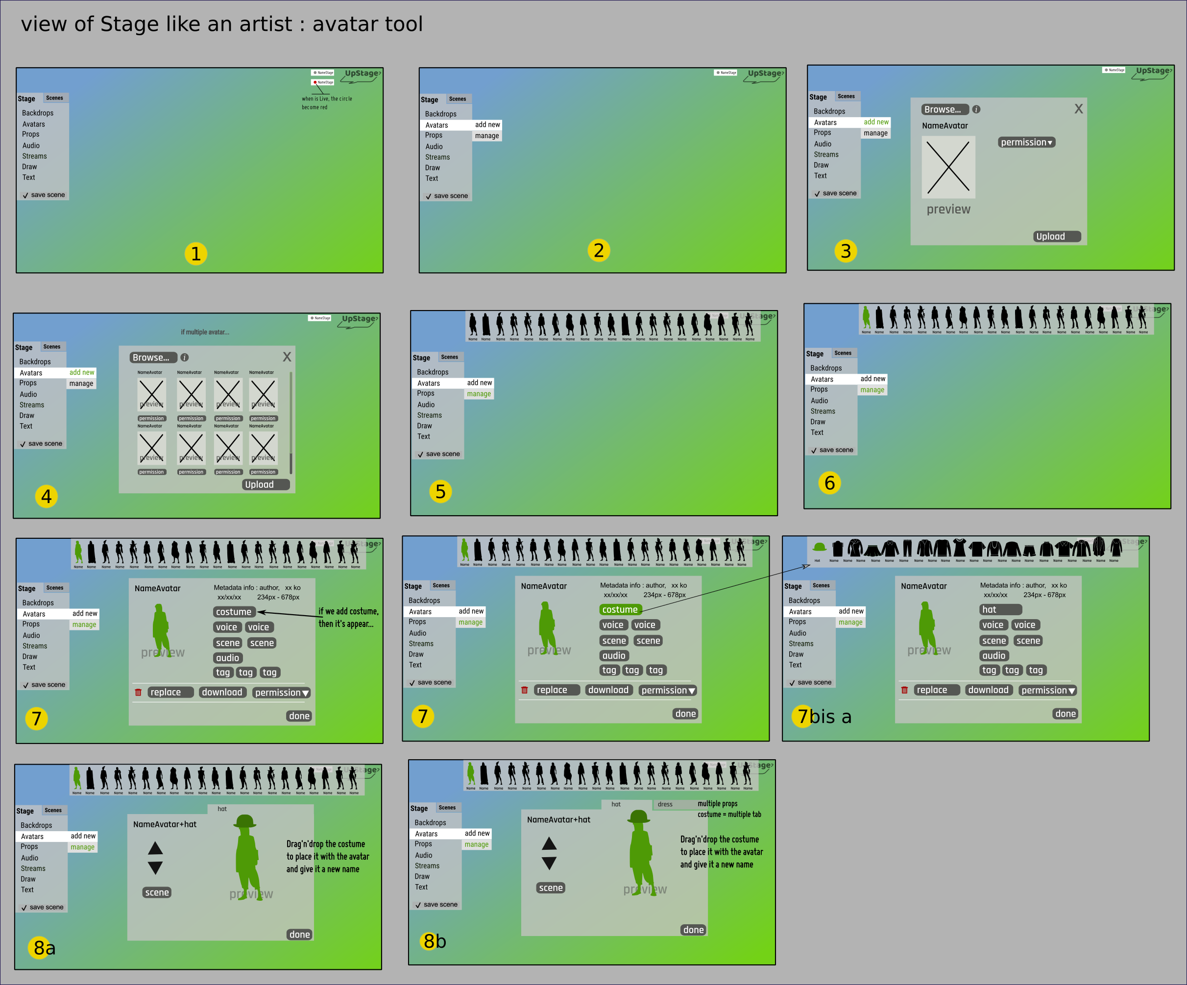 Wireframes · Issue #64 · upstage-org/upstage · GitHub