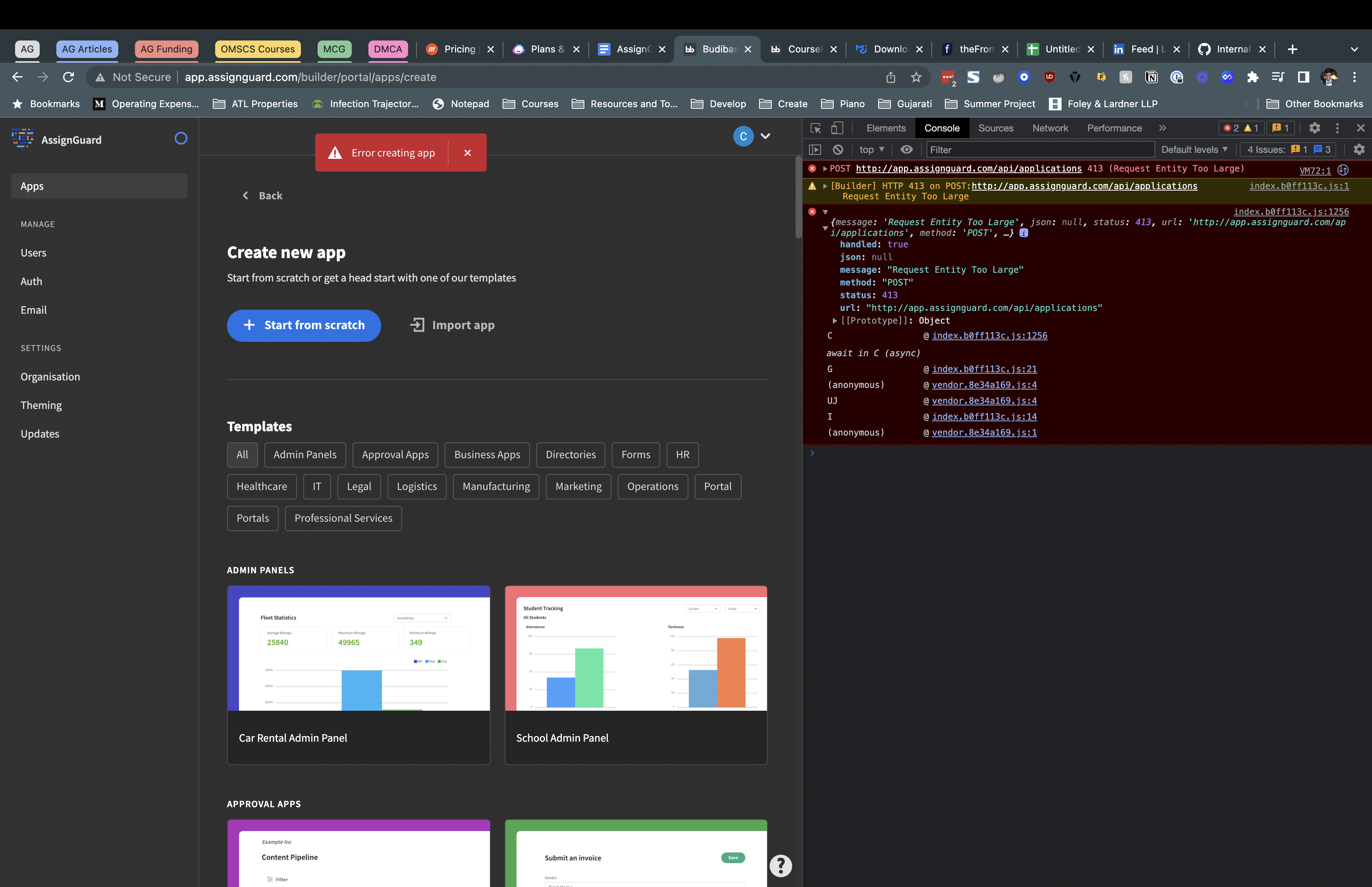 Internal Server Error · Budibase budibase · Discussion #5484 · GitHub