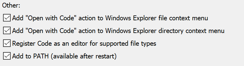 Right-click not showing "open with VS Code" · Issue #42889 · microsoft ...