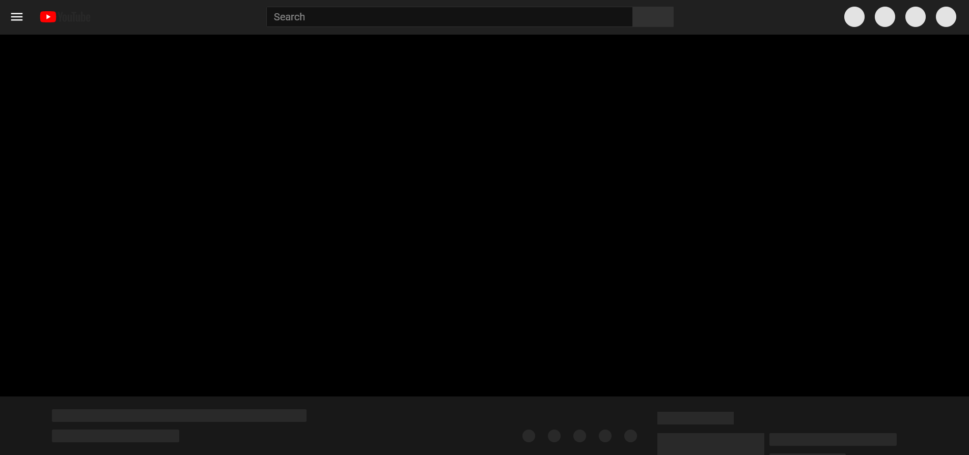 YT not loaded correctly