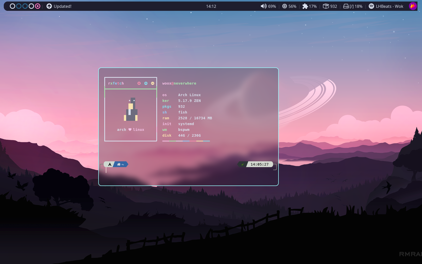 GitHub - nwvh/dotsV3: Third version of my bspwm/arch linux dotfiles