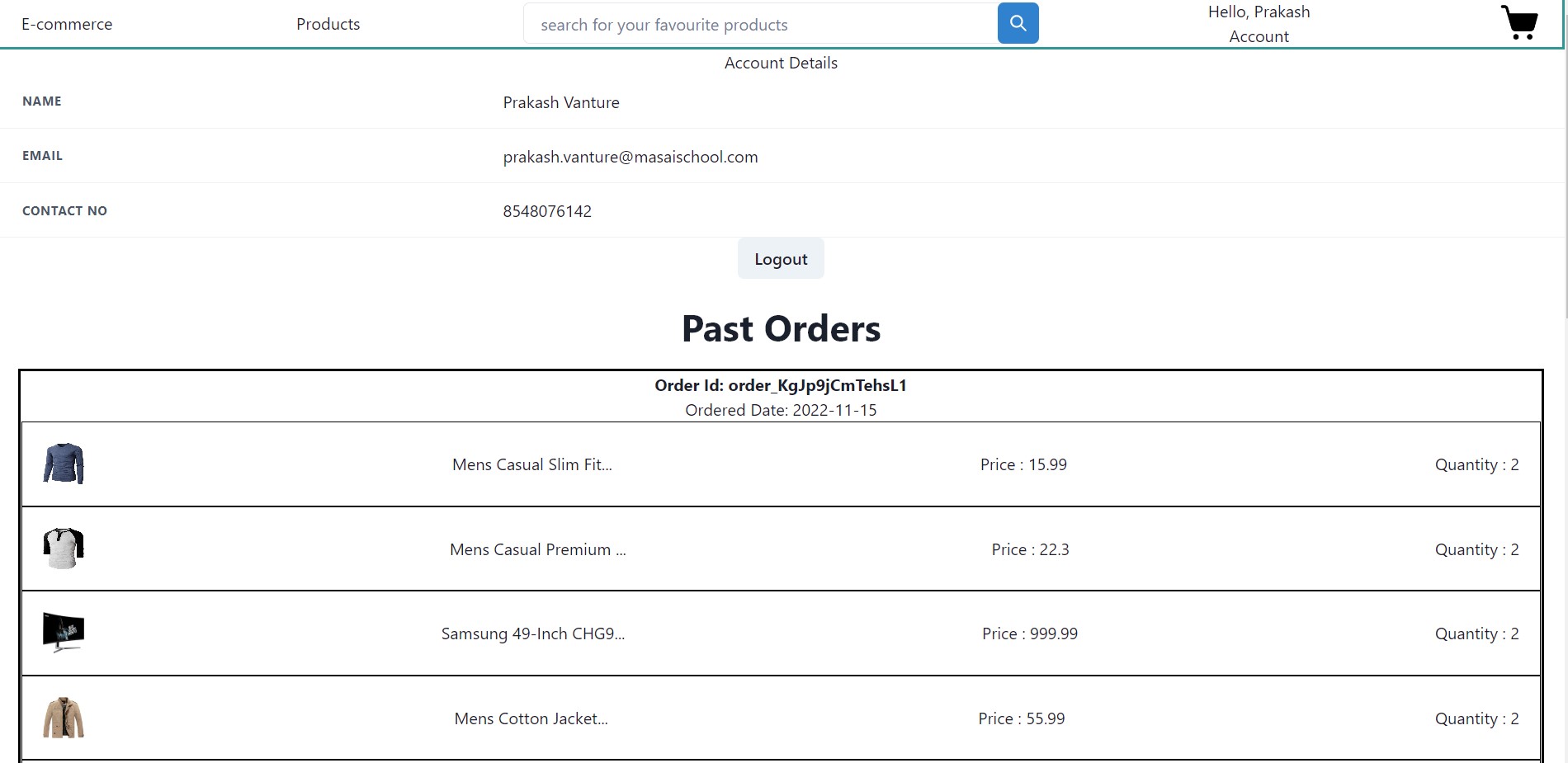 GitHub - webdev1903/Ecommerce: This project in general is online ...