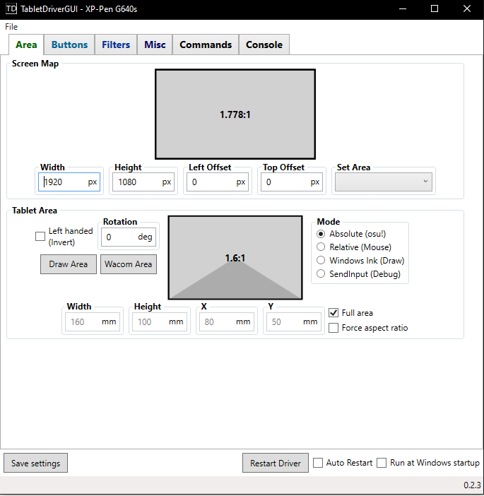 Hawku Tablet driver dont work with G640s · Issue 909 · hawku