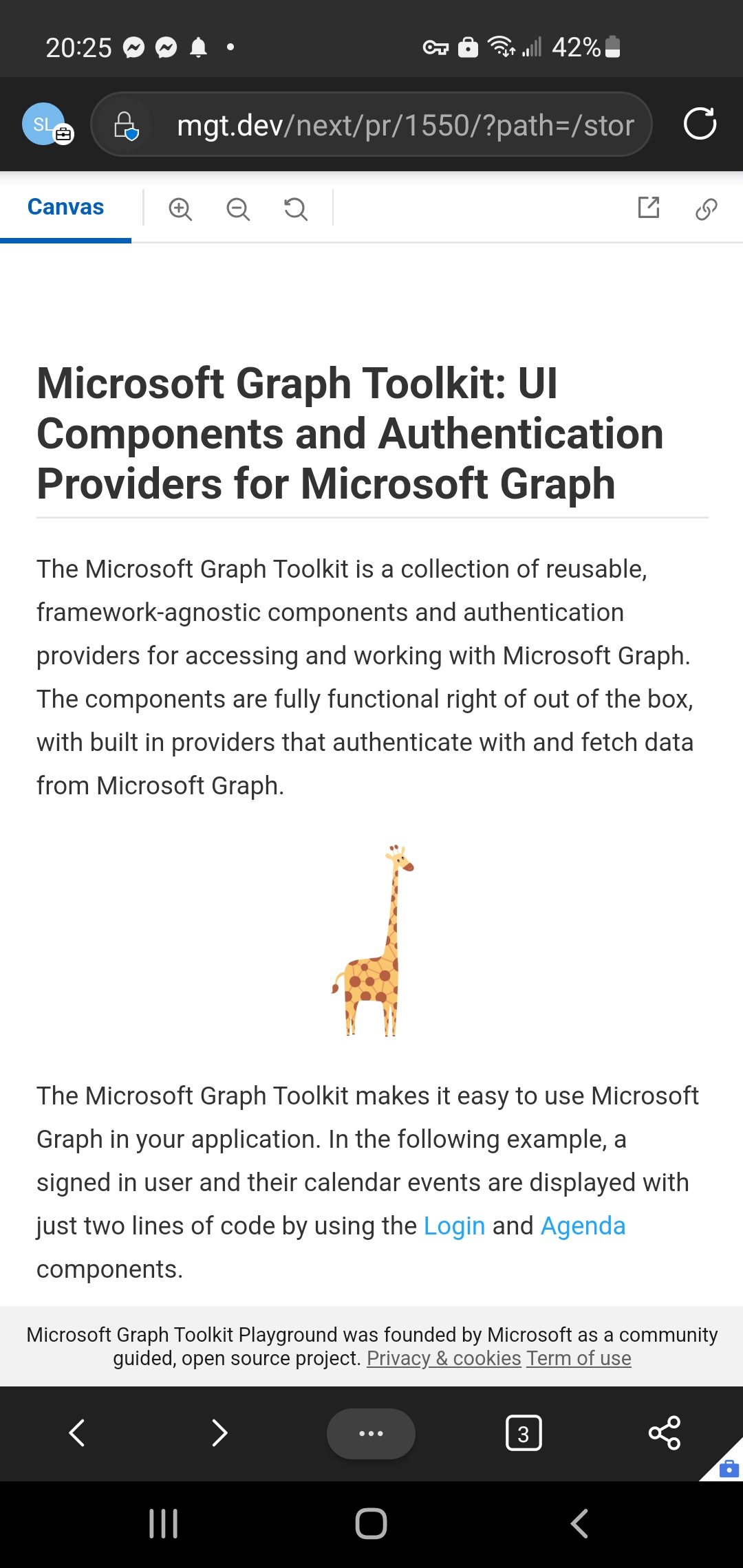 Bug Playground Doesn T Work On Mobile Issue 1551 Microsoftgraph
