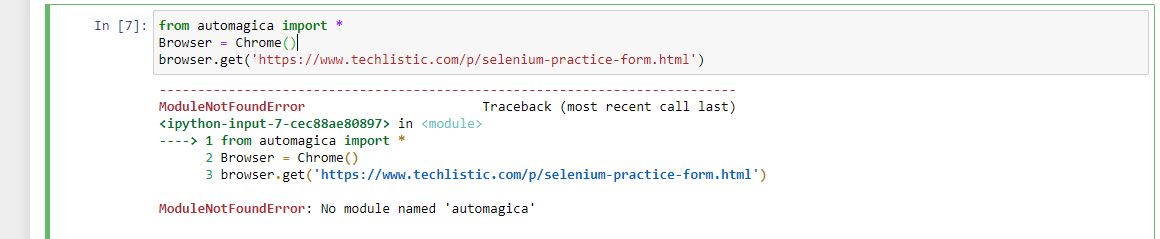 ModuleNotFoundError: No module named 'automagica' · Issue #1 ...
