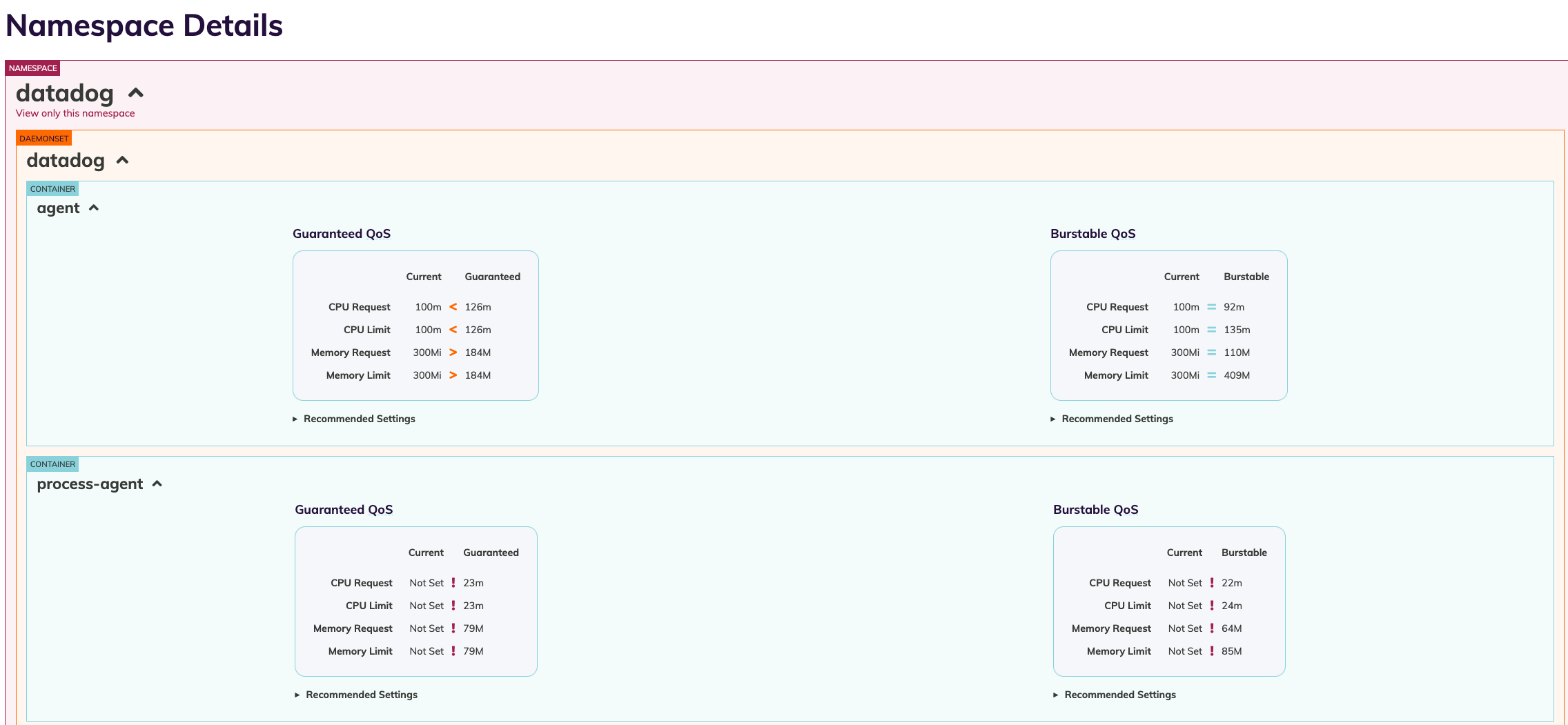 Support for multi container pods · Issue #472 · FairwindsOps/goldilocks ...
