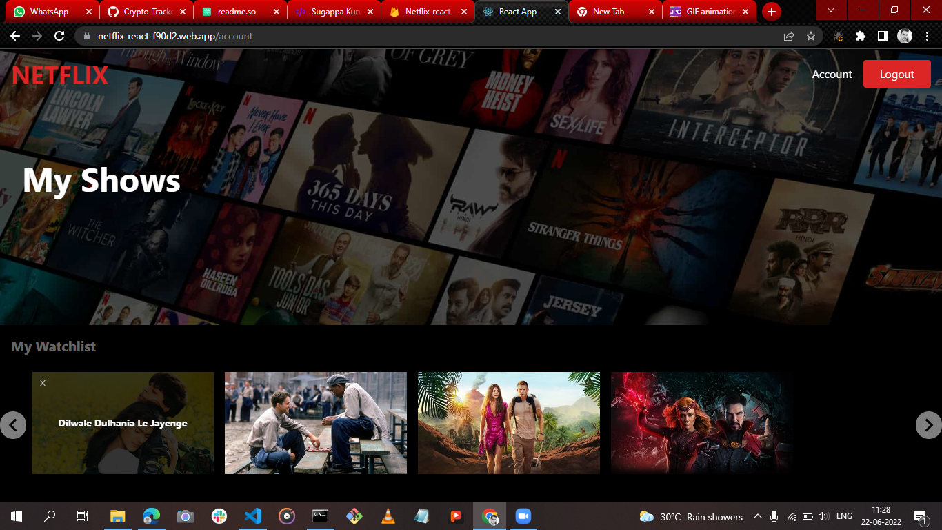 GitHub - sugappa55/Netflix-Clone: This project is clone of netflix with ...