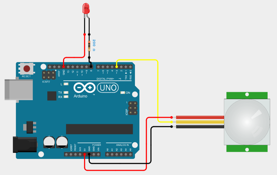 GitHub - Xisurthros/ArduinoR3_PIR: Motion detection with Arduino and a ...