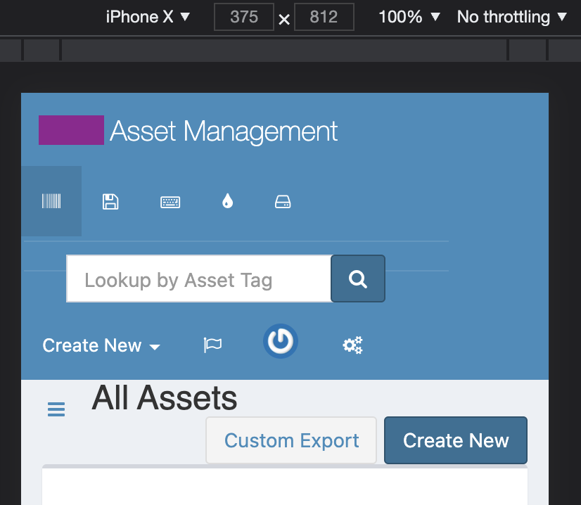 Snipeit faulty mobile view · Issue #10089 · grokability/snipe-it · GitHub