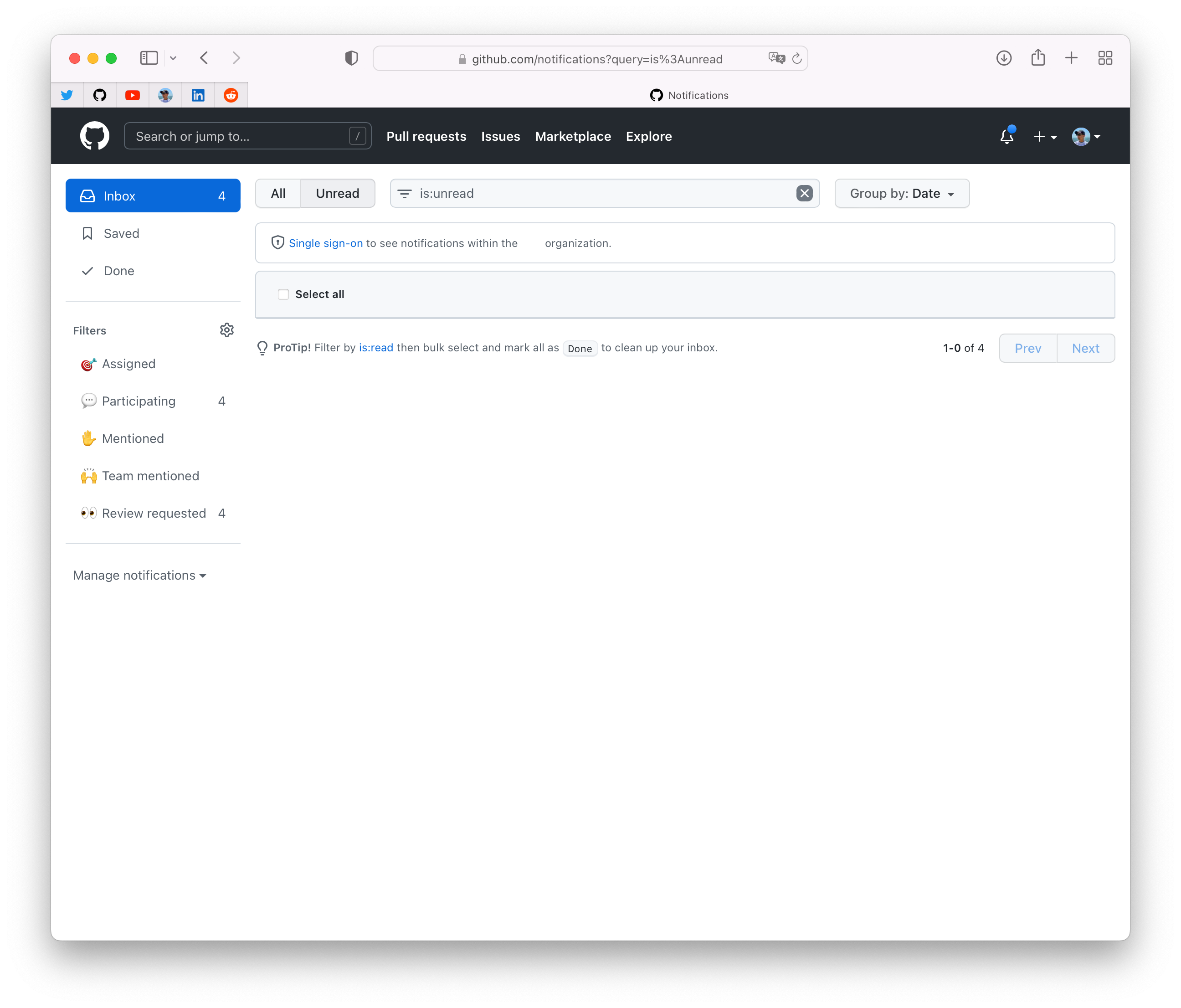 Notifications behind a SSO in Web · community · Discussion #15047 · GitHub