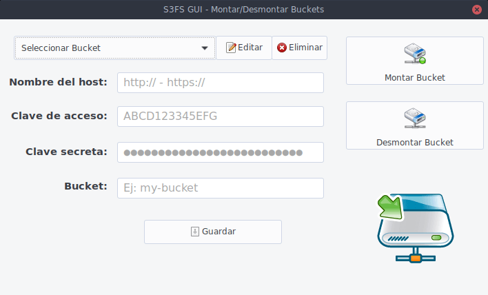GitHub William perez dev s3fs gui An User Interface For Mount And 