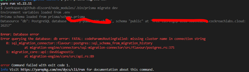 migrate errors · prisma prisma · Discussion #8853 · GitHub