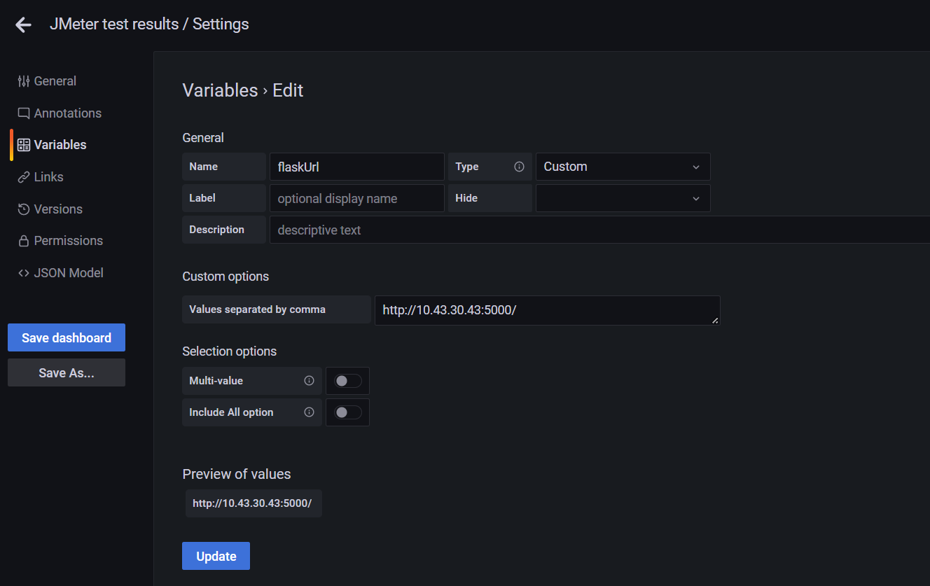 GitHub ushklianik/jmeterinfluxdb2grafana