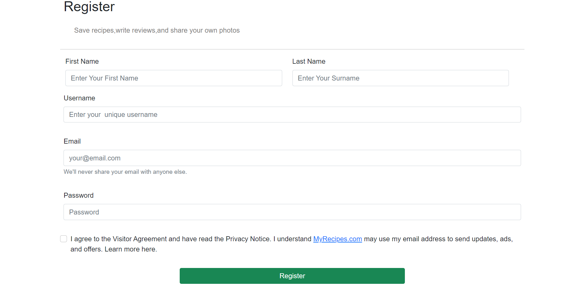 GitHub - thegeek36/Recipe-App: MyRecipes.com is a dynamic and ...