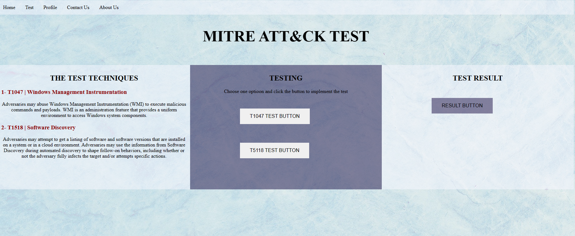 GitHub - EcePolat/Mitre-Attack-Test-Website: Mitre attack testleri ...