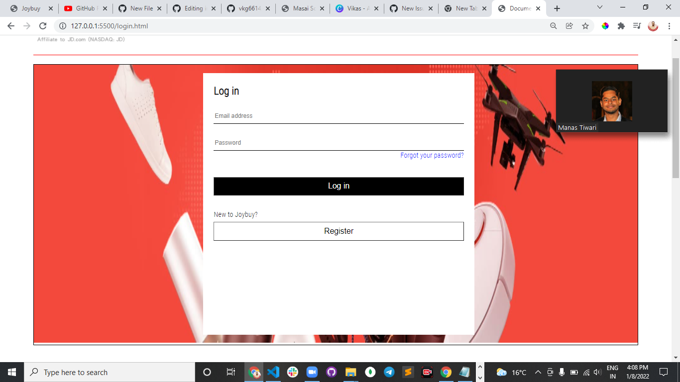 GitHub vkg6614/Joybuyproject An website to buy different