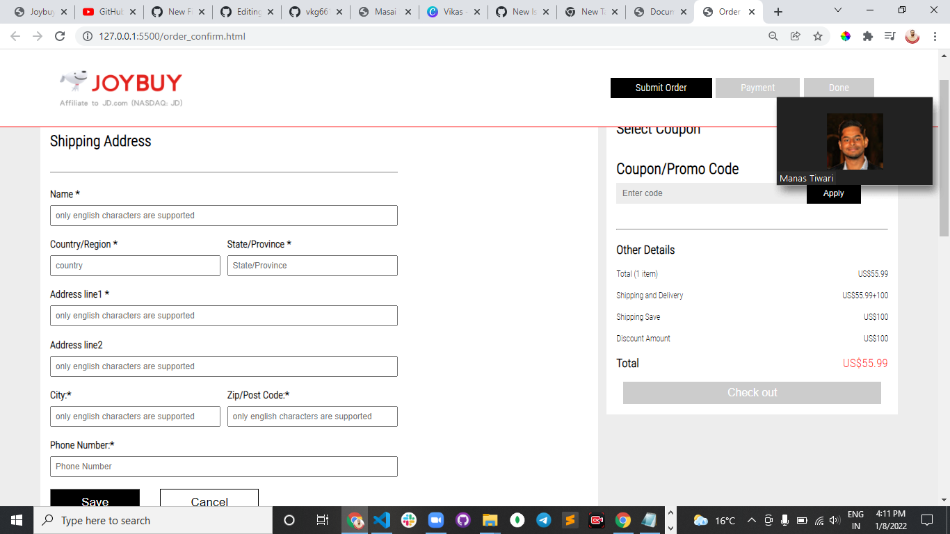 GitHub vkg6614/Joybuyproject An website to buy different