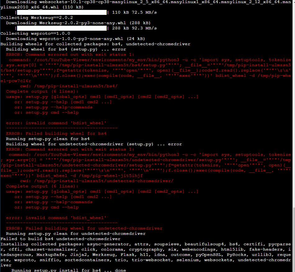 pip install -r requirements.txt linux ubuntu error · Issue #331 ...