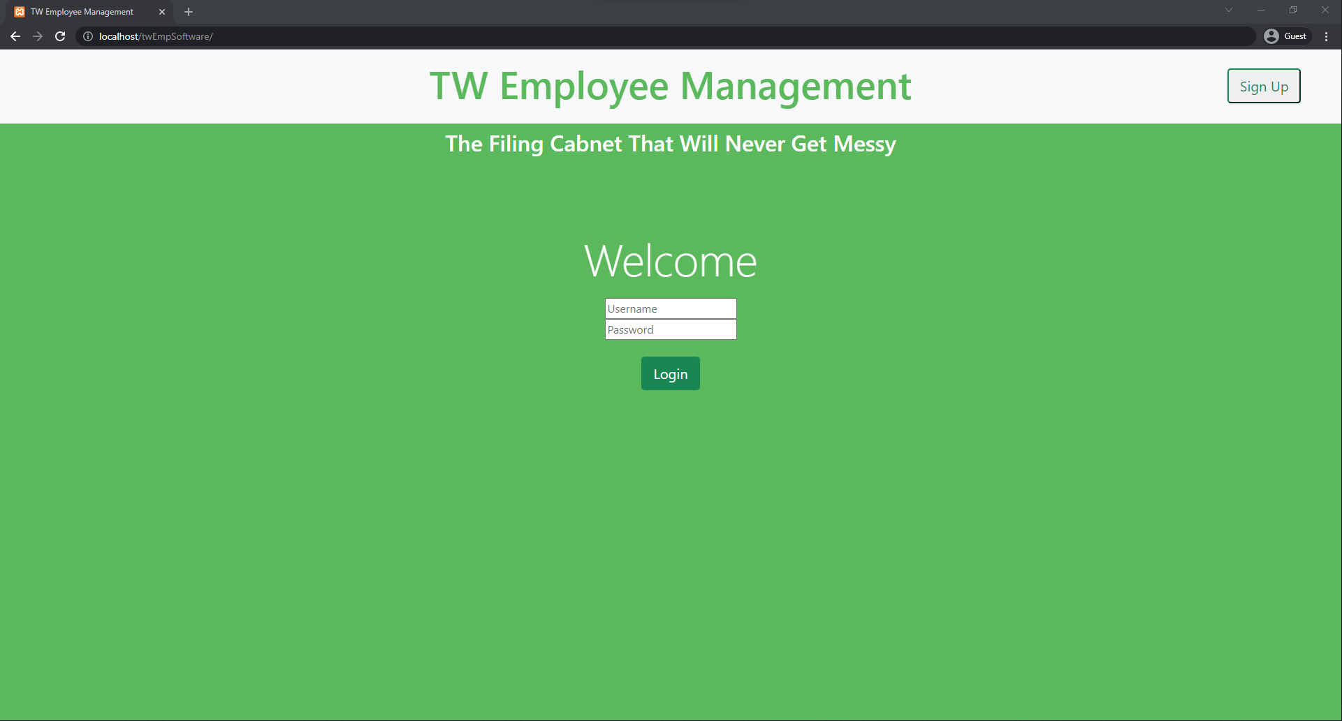 GitHub - taseenw/Employee-Management-System: An easy to use ...