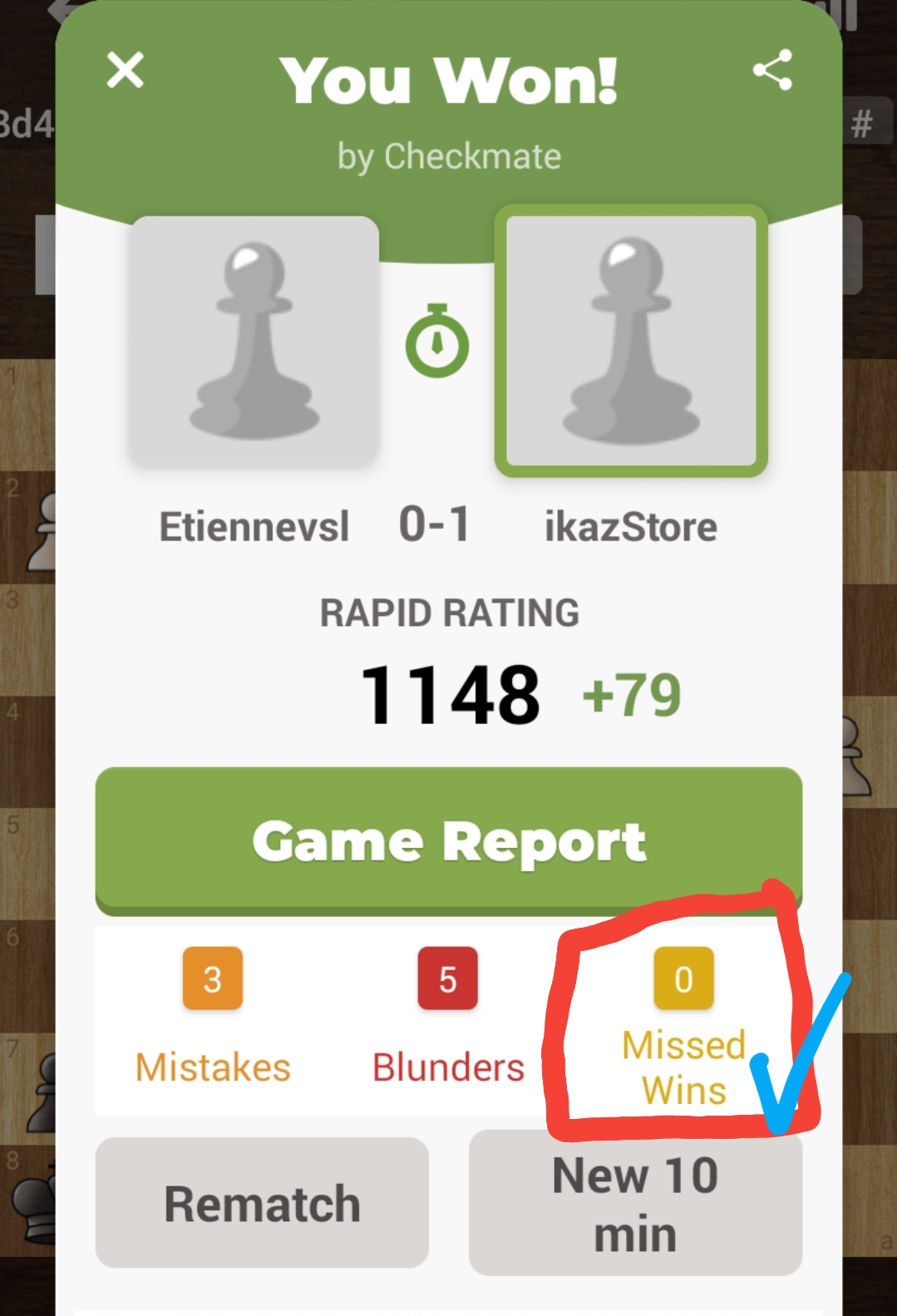 Missed Win · Issue #1452 · lichess-org/lichobile · GitHub