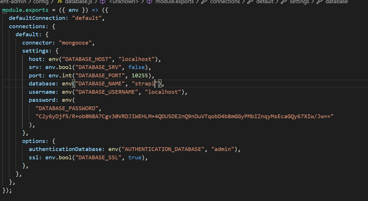 Script Cosmodb Example Azure CosmosDB connection issue · Issue #156 · strapi/strapi-examples ...