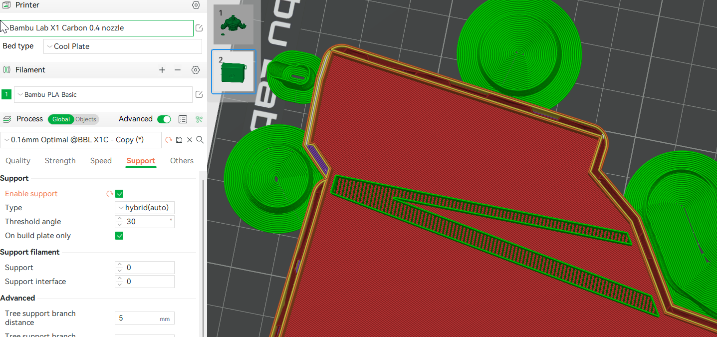 ignoring build plate only support · Issue #338 · bambulab/BambuStudio ...