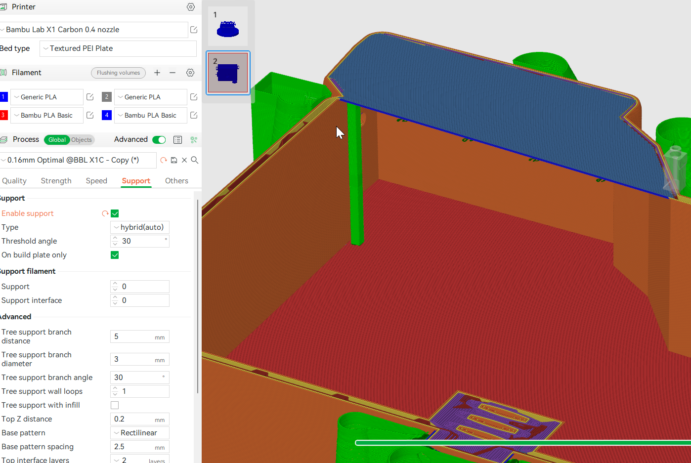 ignoring build plate only support · Issue #338 · bambulab/BambuStudio ...